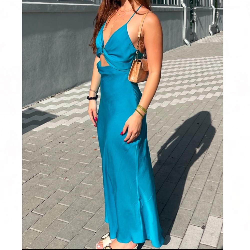 zara maxi dress
